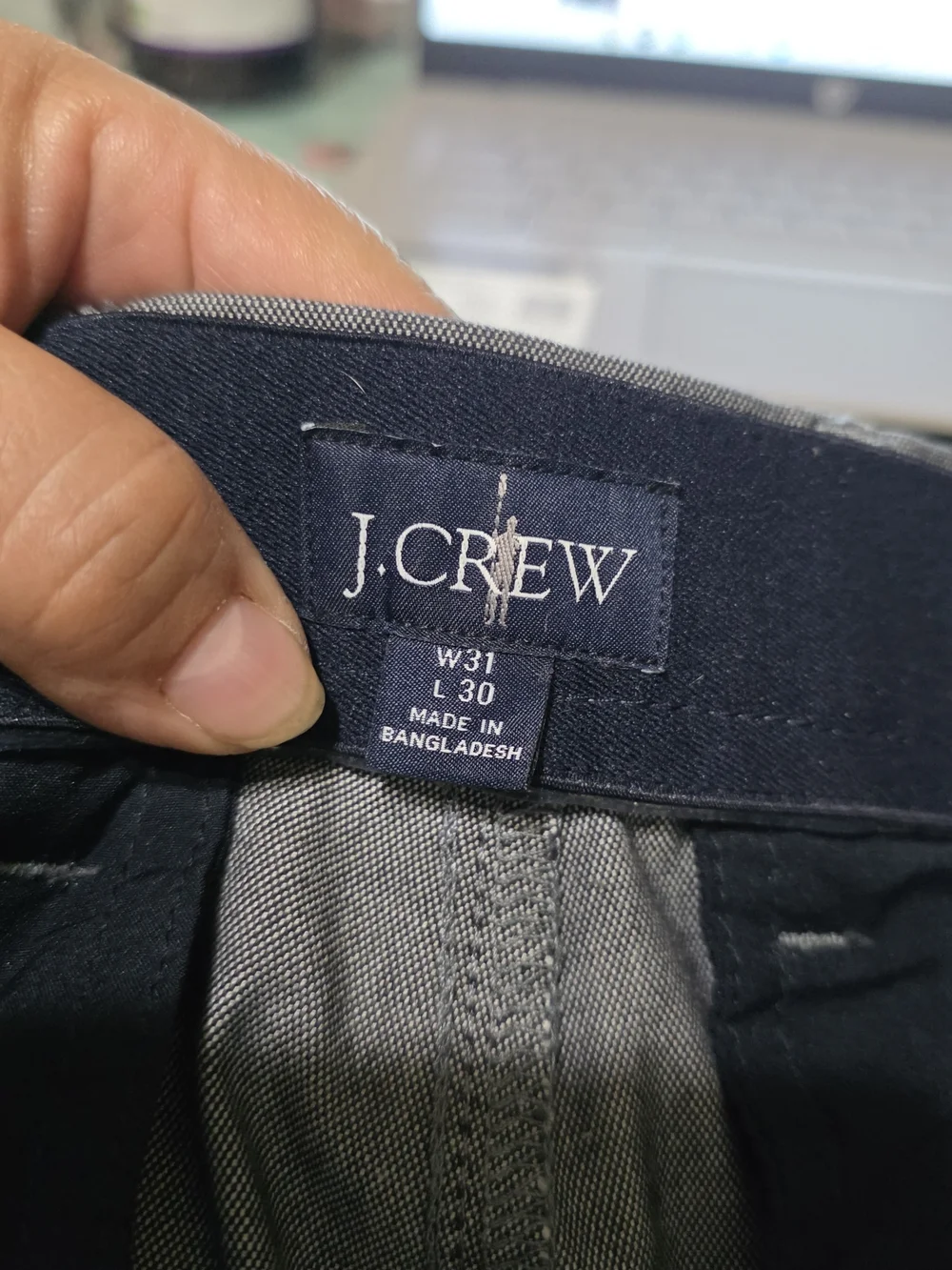 J. Crew Men's Gray Slim Dress Pants Used Size 31